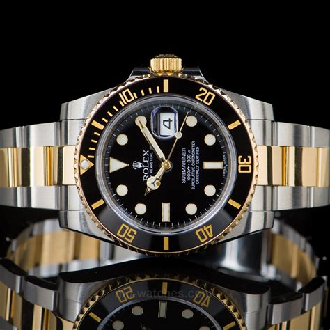 rolex submariner gold date